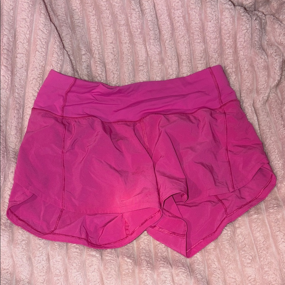 Women's Pink lululemon Athletic Shorts
